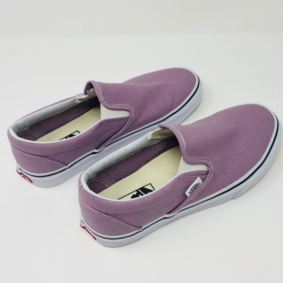 vans slip ons sea fog